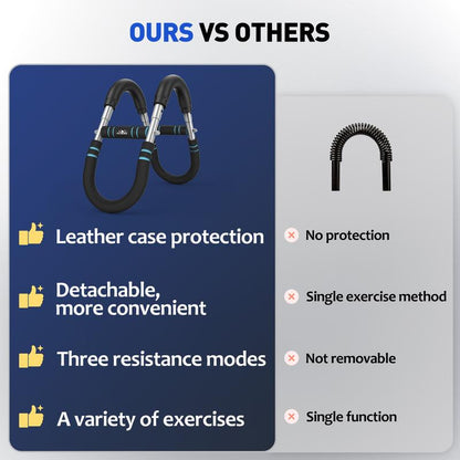 Flybird Adjustable Arm Trainer for Chest Workout with Spring Resistance - Portable Strengthening Equipment for Chest, Forearm, and Grip for Home and Outdoor Use