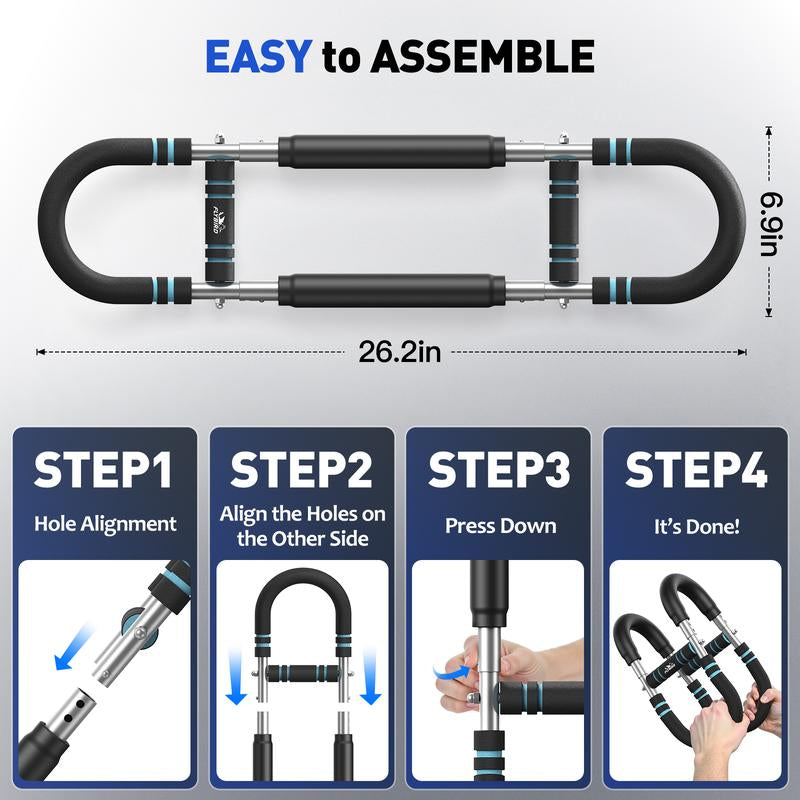 Flybird Adjustable Arm Trainer for Chest Workout with Spring Resistance - Portable Strengthening Equipment for Chest, Forearm, and Grip for Home and Outdoor Use