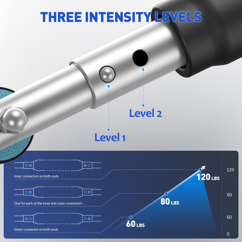 Flybird Adjustable Arm Trainer for Chest Workout with Spring Resistance - Portable Strengthening Equipment for Chest, Forearm, and Grip for Home and Outdoor Use