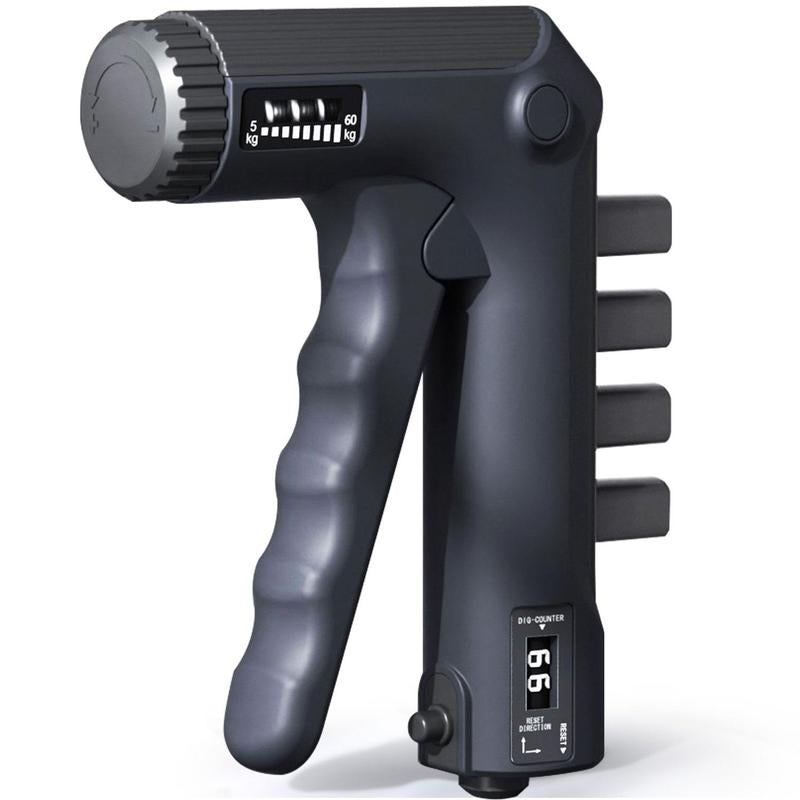 Adjustable Resistance Hand Grip Strengthening Kit (5 Pack) - Forearm Gripper, Finger Exerciser, Finger Stretcher, Grip Ring, and Stress Relief Ball for Athletes